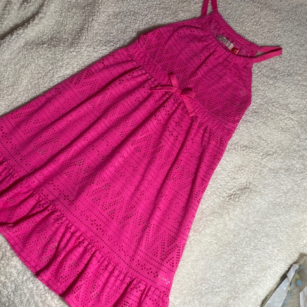 💕 Preloved Hardly Worn ~ Girls Beach Cover-up ☀️🏊‍♀️